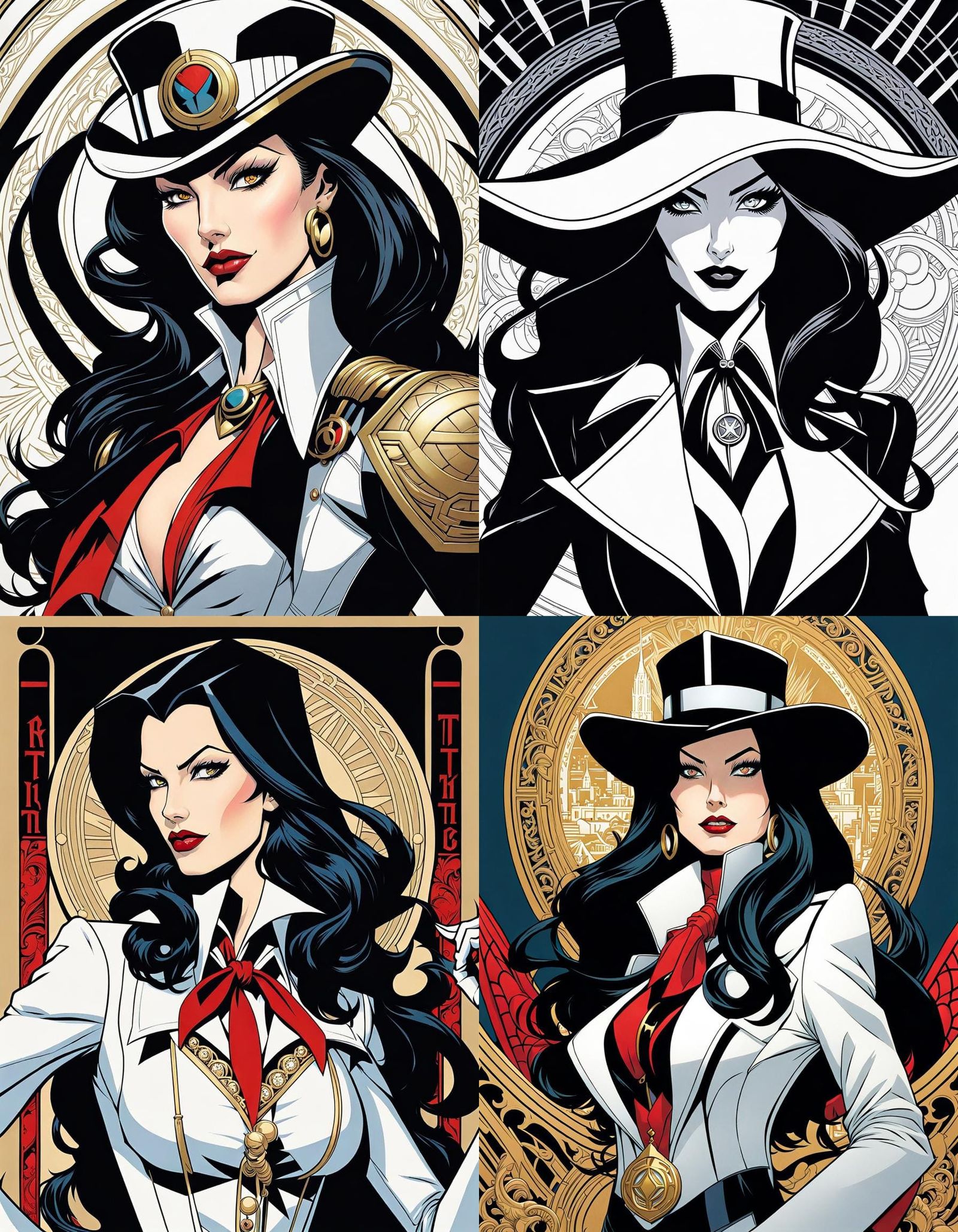 Highly detailed portraits of Zatanna! - AI Generated Artwork ...