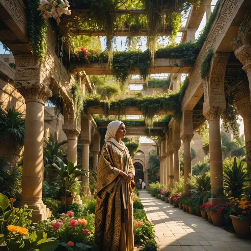 At the Hanging Gardens of Babylon
  by @lionel