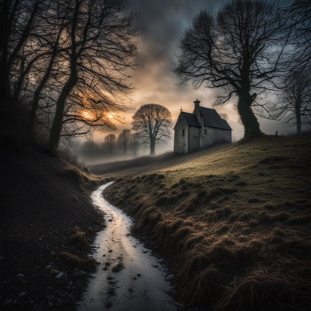 Moody countryside 