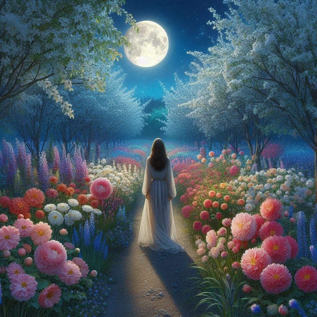 Walking in a Midnight Garden 13