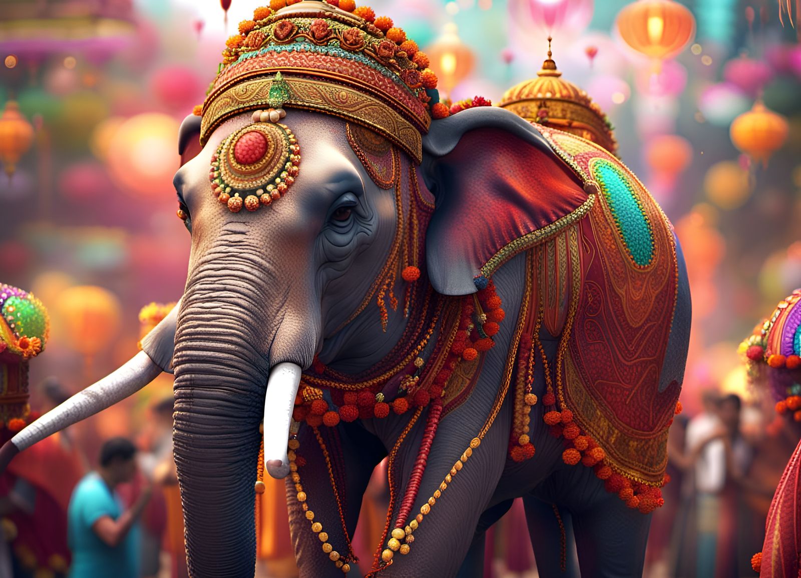 Lord Ganesha  by @Jean Van Rensburg