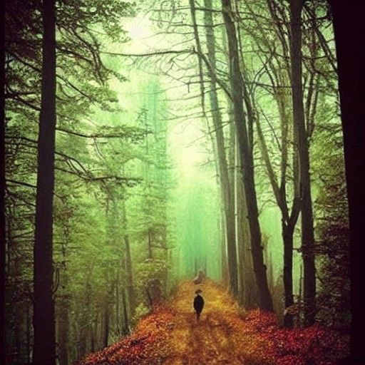 The woods are lovely, dark and deep,
But I have promises to ...