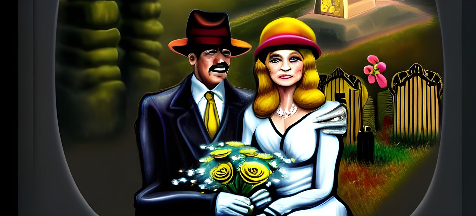 Weird weddings: Cab Calloway and Goldie Hawn