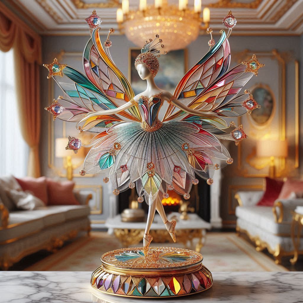 Rainbow Fairy dancing