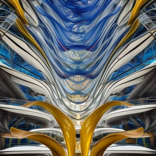 Colorful caos AI Generated Artwork NightCafe Creator