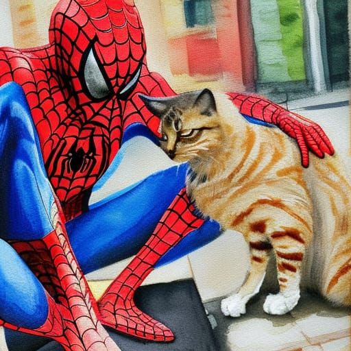 Just a guy and his cat