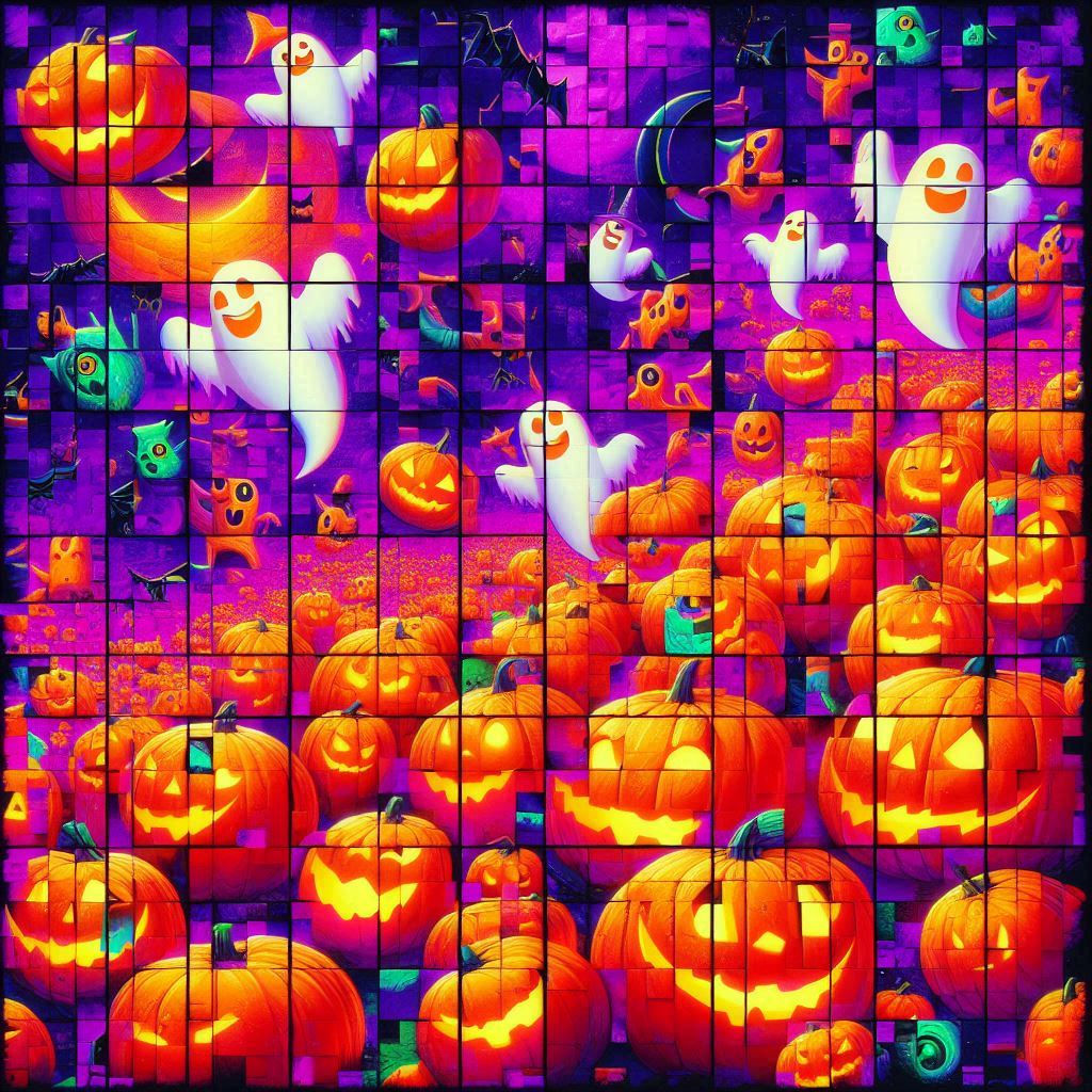 Halloween Grid.