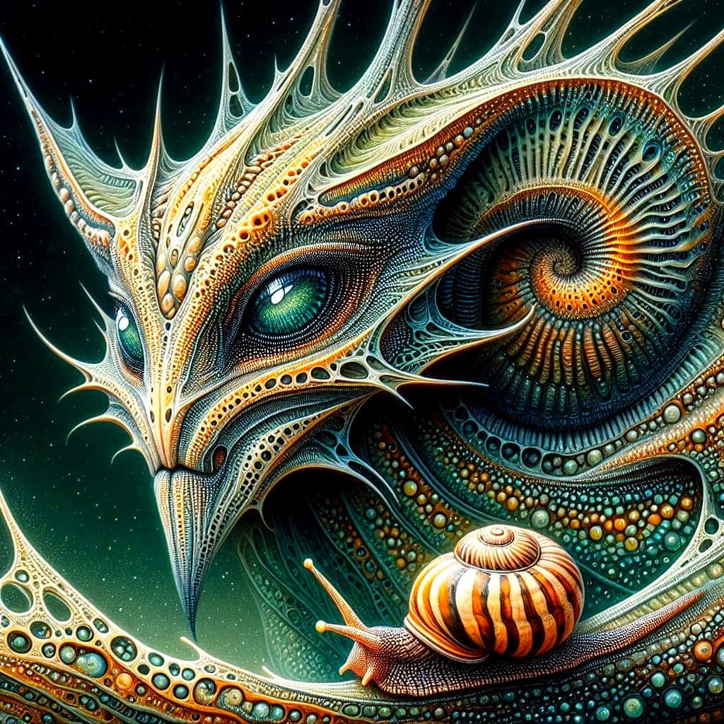 Alien Creature With Small Friend!!!!