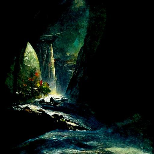 Mystic Skyrim by Albert Bierstadt