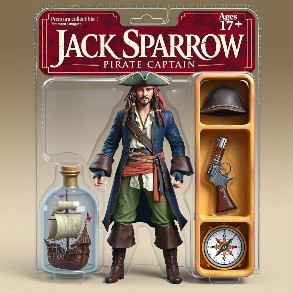 Captain Jack Sparrow  by @BrewedAle