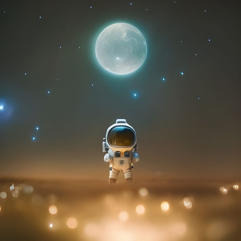 Alone under the stars  by @Cilia