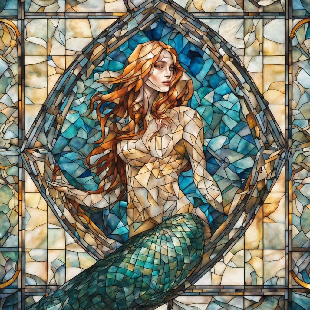 𝐇𝐨𝐠𝐰𝐚𝐫𝐭'𝐬 𝐌𝐞𝐫𝐦𝐚𝐢𝐝 𝐏𝐨𝐫𝐭𝐫𝐚𝐢𝐭 𝐖𝐢𝐧𝐝𝐨𝐰