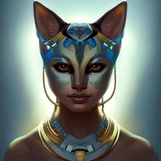 Bastet - AI Generated Artwork - NightCafe Creator