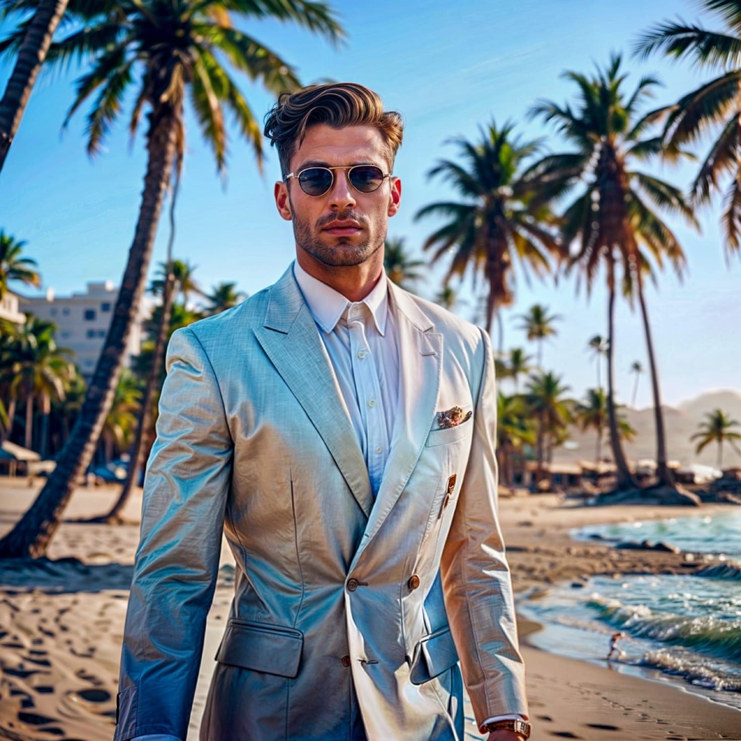 For Some There is No Such Thing as Being Over-Dressed No Mat...