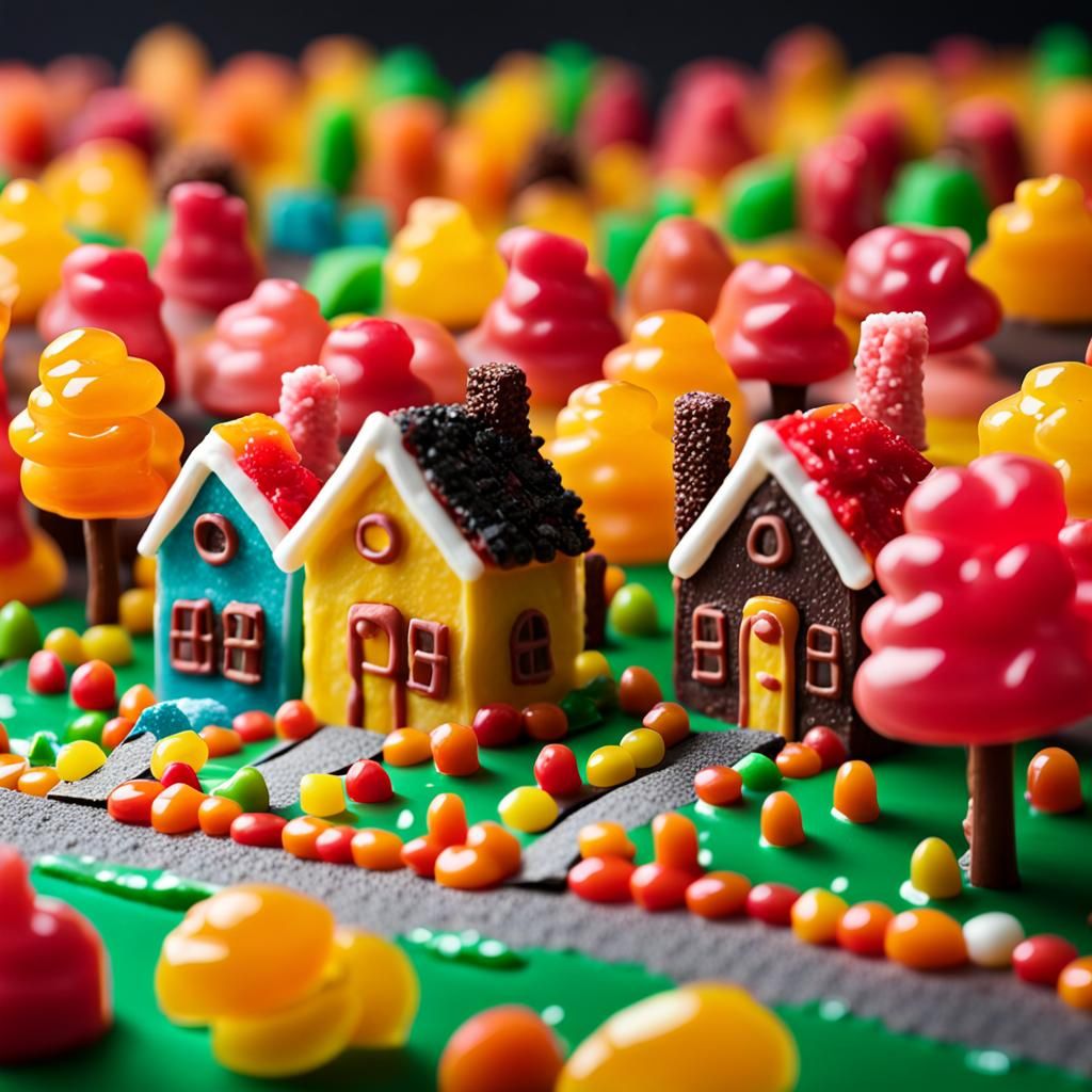 "Jellybean Junction: A Sweet Street"  by @Mark_Loves_Coffee_
