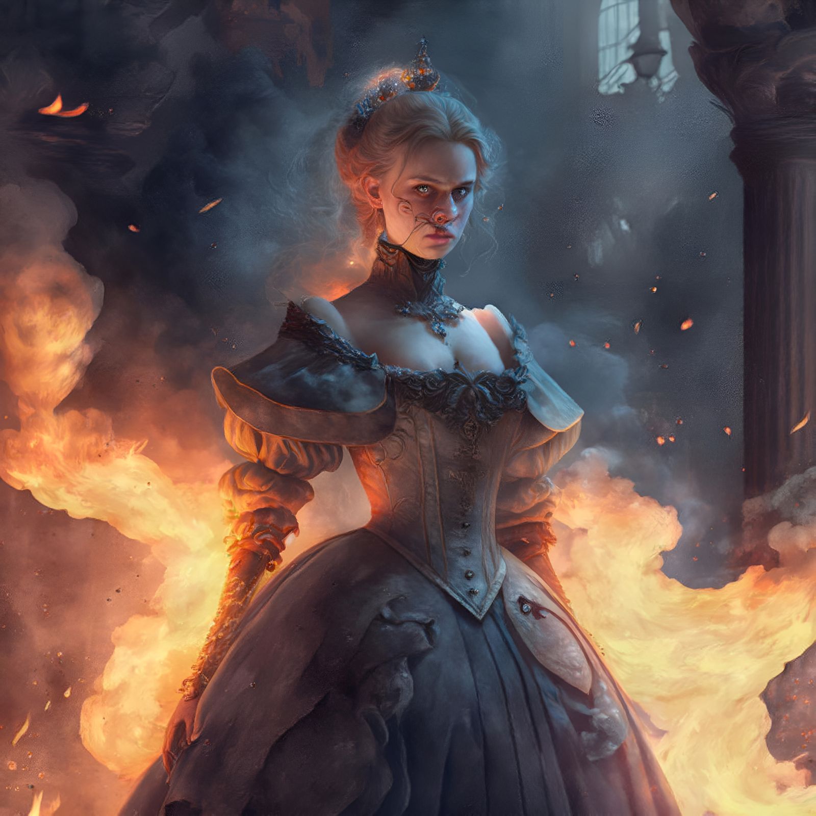 Midjourney: Cinderhella is back for revenge