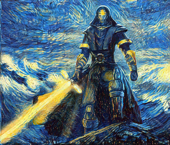 star wars  sith starry night