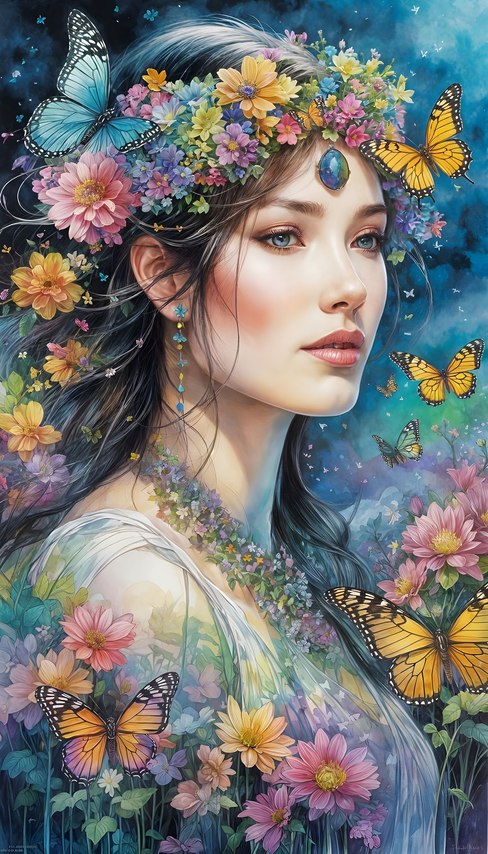 The beauty we see, we see with our Eyes!  by @Eye for Ai Art