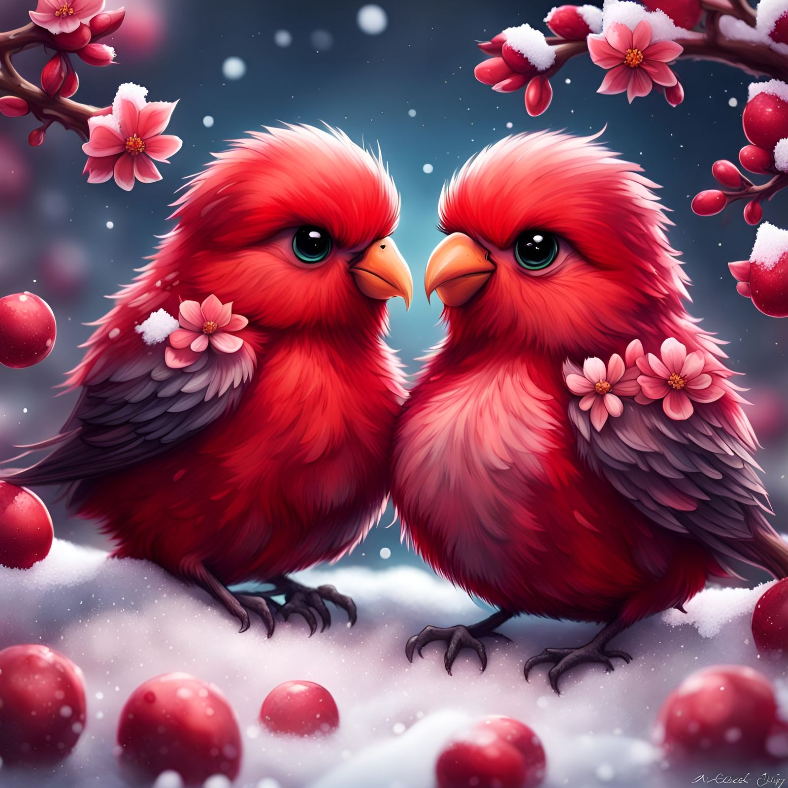 Cran and Berry   by @StockVixen