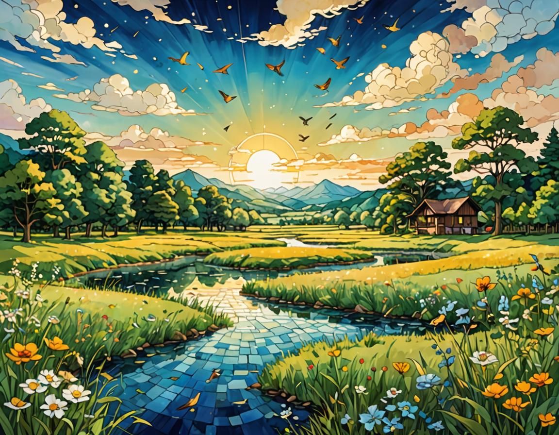 Life in the countryside :: DS XL Lightning + ANIME V2 (preset)  by @g r r c