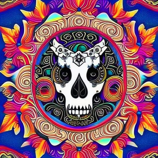 Fancy Mandala Face