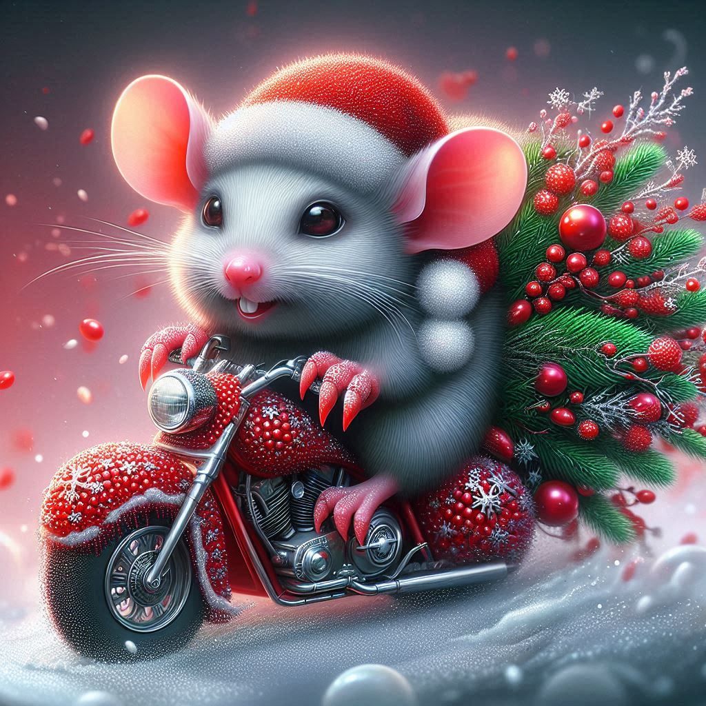 Santa Mouse