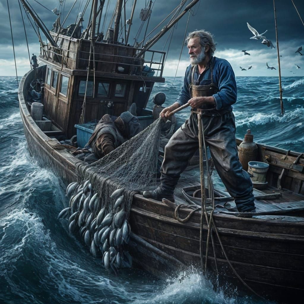 Fisherman   by @Junglegeorge