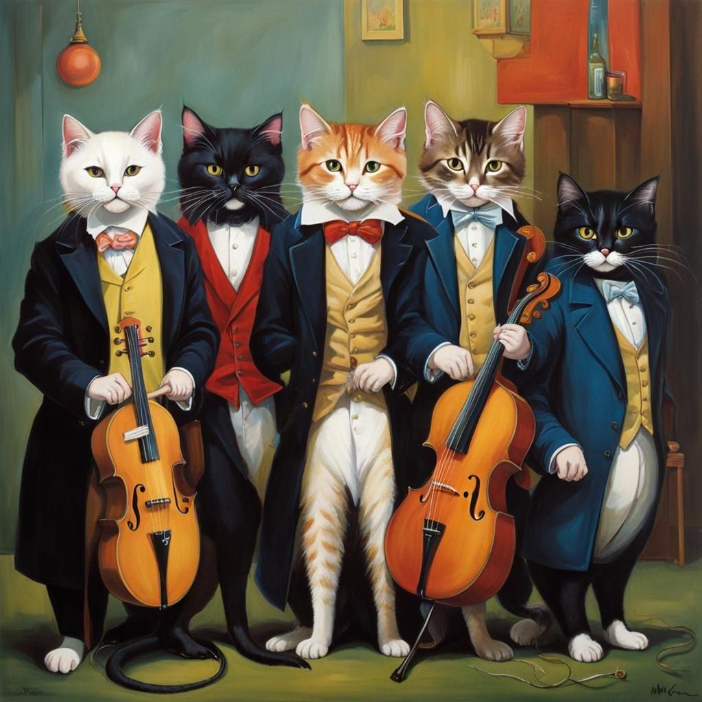 The mad, bad, kitty cat convention.