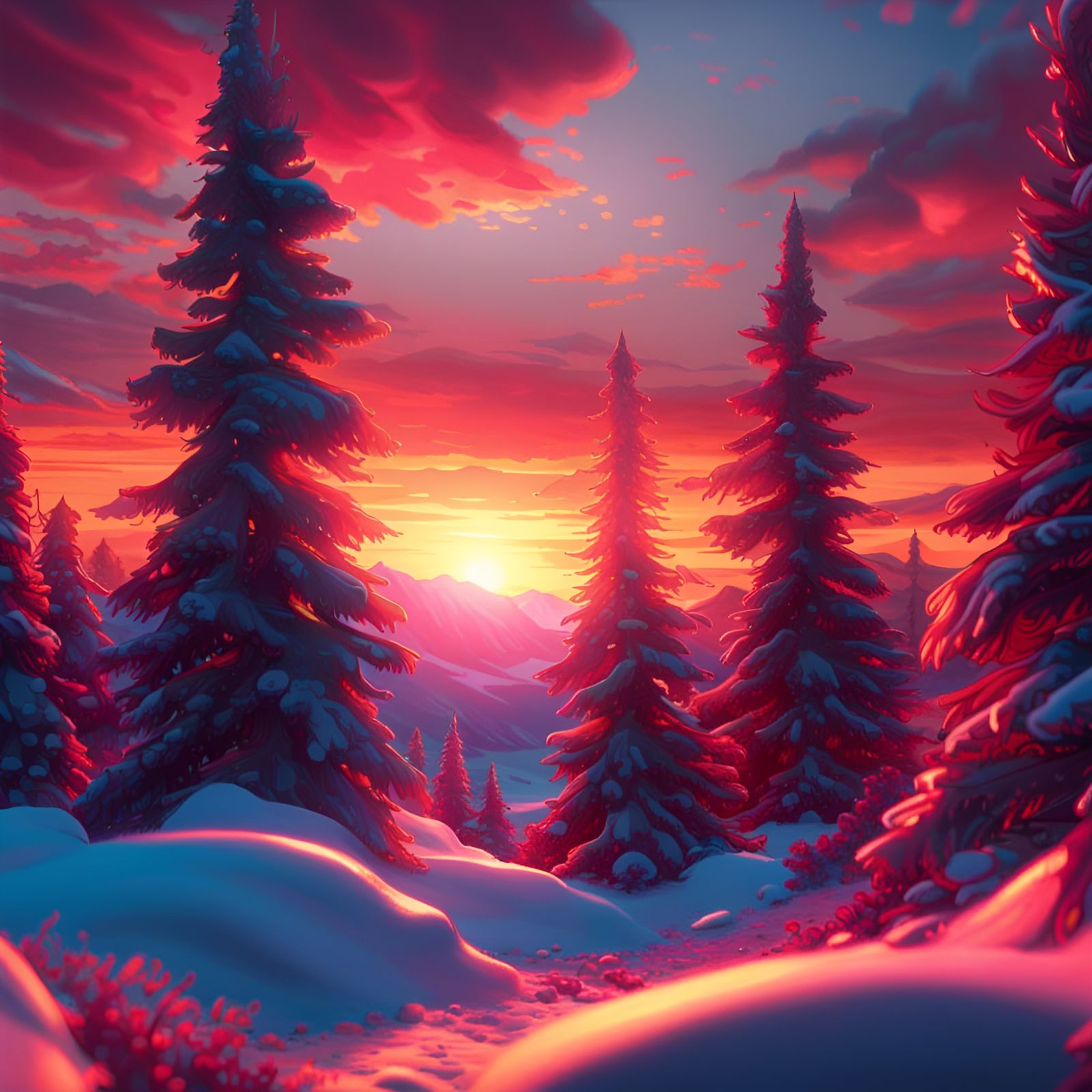 A Blissful Sunset