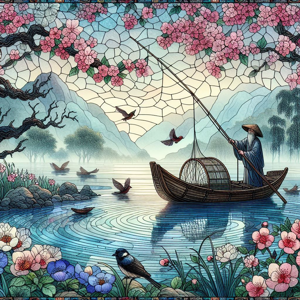 Serenity on the Blossom Lake