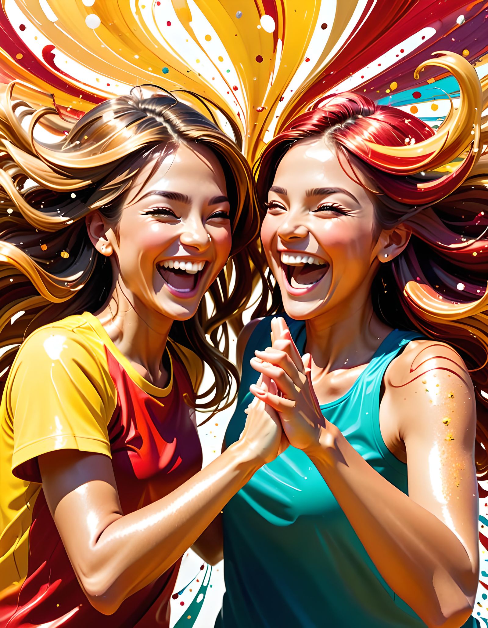 HIGH FIVE!  by @Edana