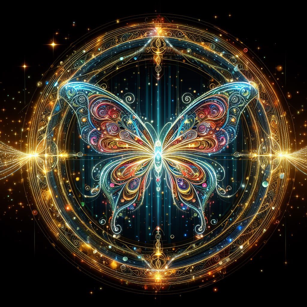 The Glowing Butterfly