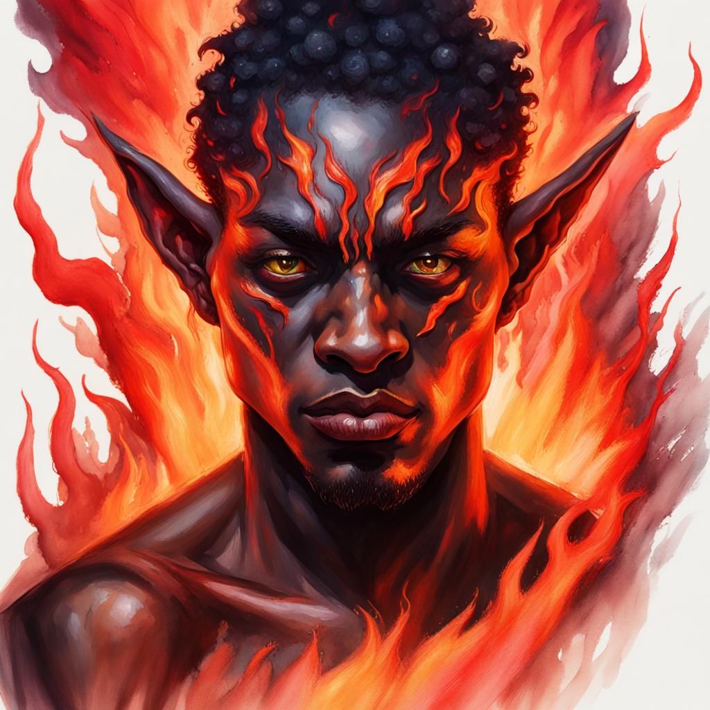 Fire demon