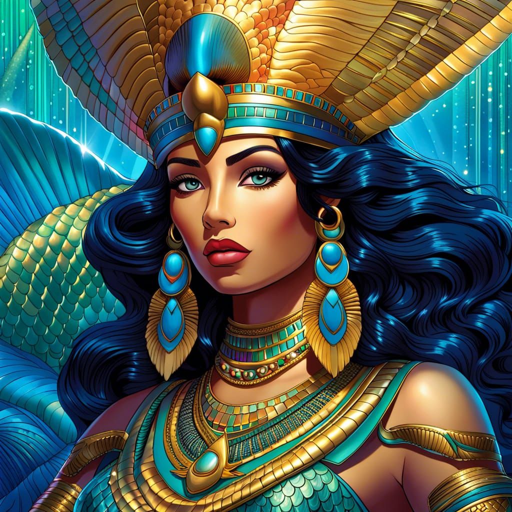 Cleopatra - AI Generated Artwork - NightCafe Creator