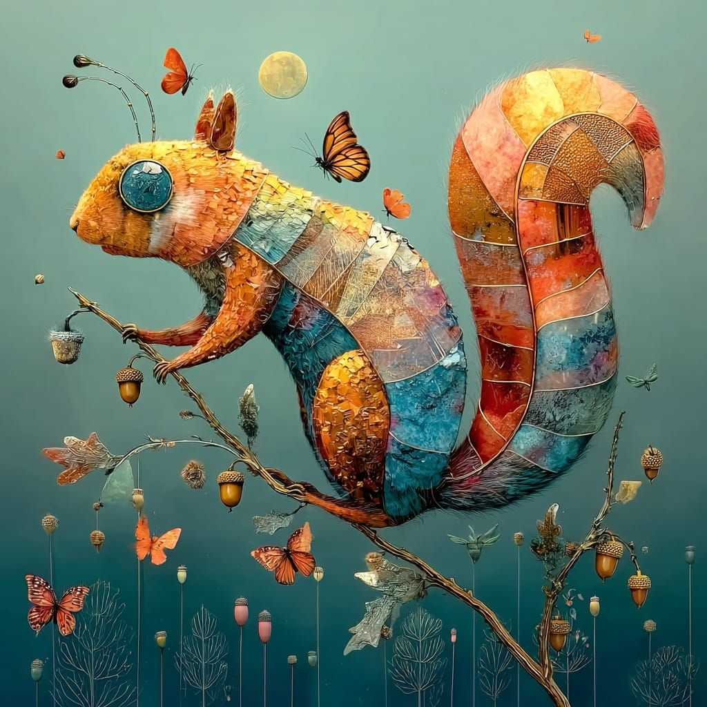 Mischievous Squirrel