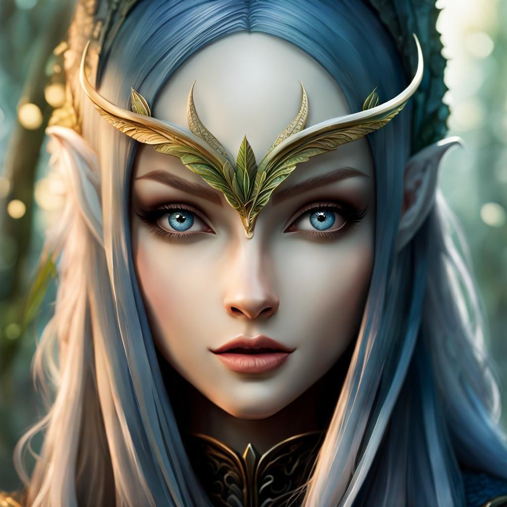 ELFVIN EYES - AI Generated Artwork - NightCafe Creator