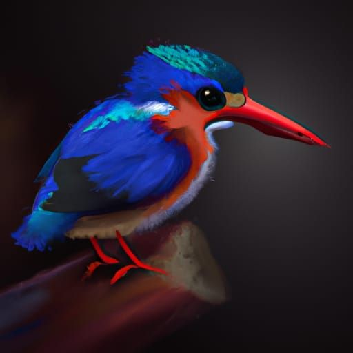 Malachite kingfisher