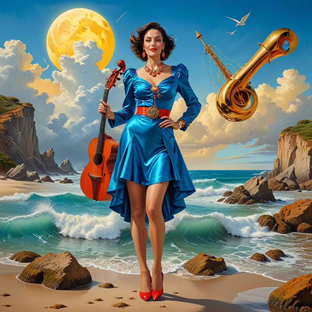 Surreal Beauty Reigns in Vibrant Landscape