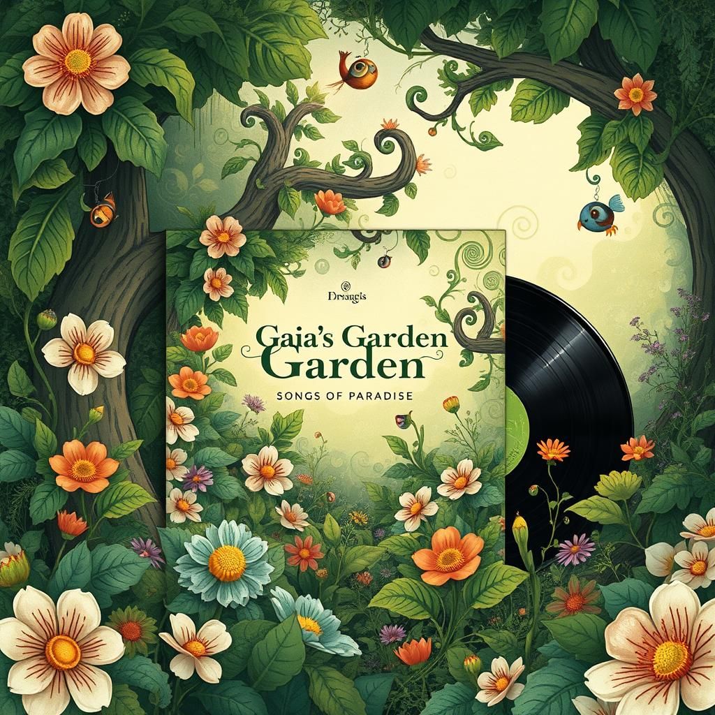 Gaia's Garden  -  "Garden Songs of Paradise"   by @Qarbon