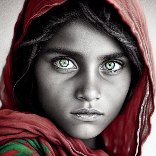 The Afghan Girl