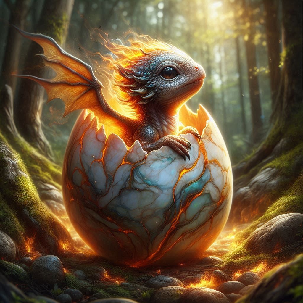 Birth of Fire Dragon