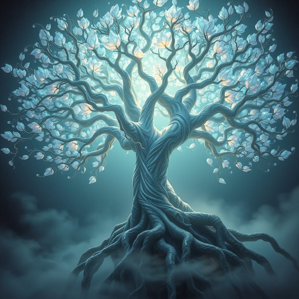 magical tree  by @Qu