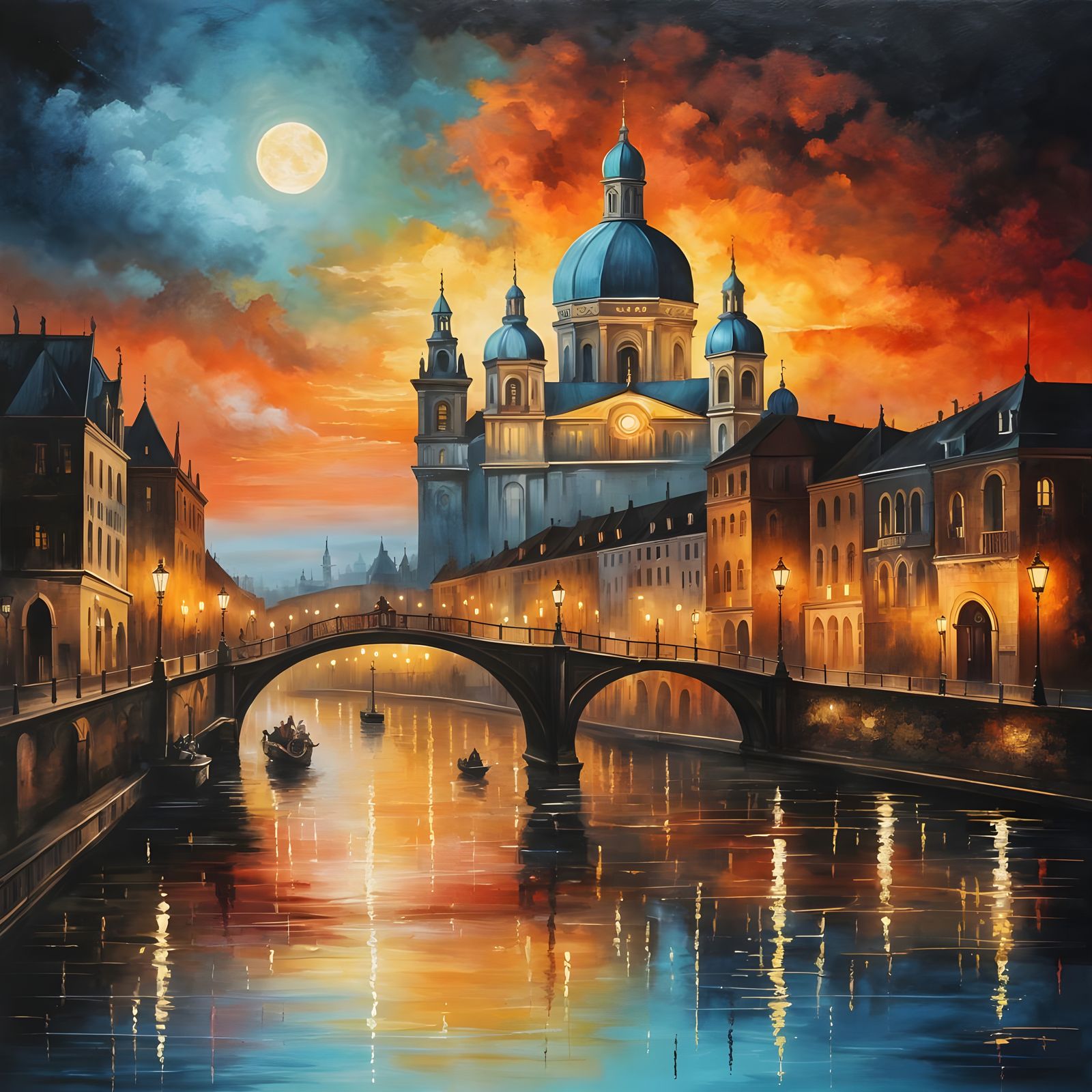 Gothic Sunset  by @Lurk