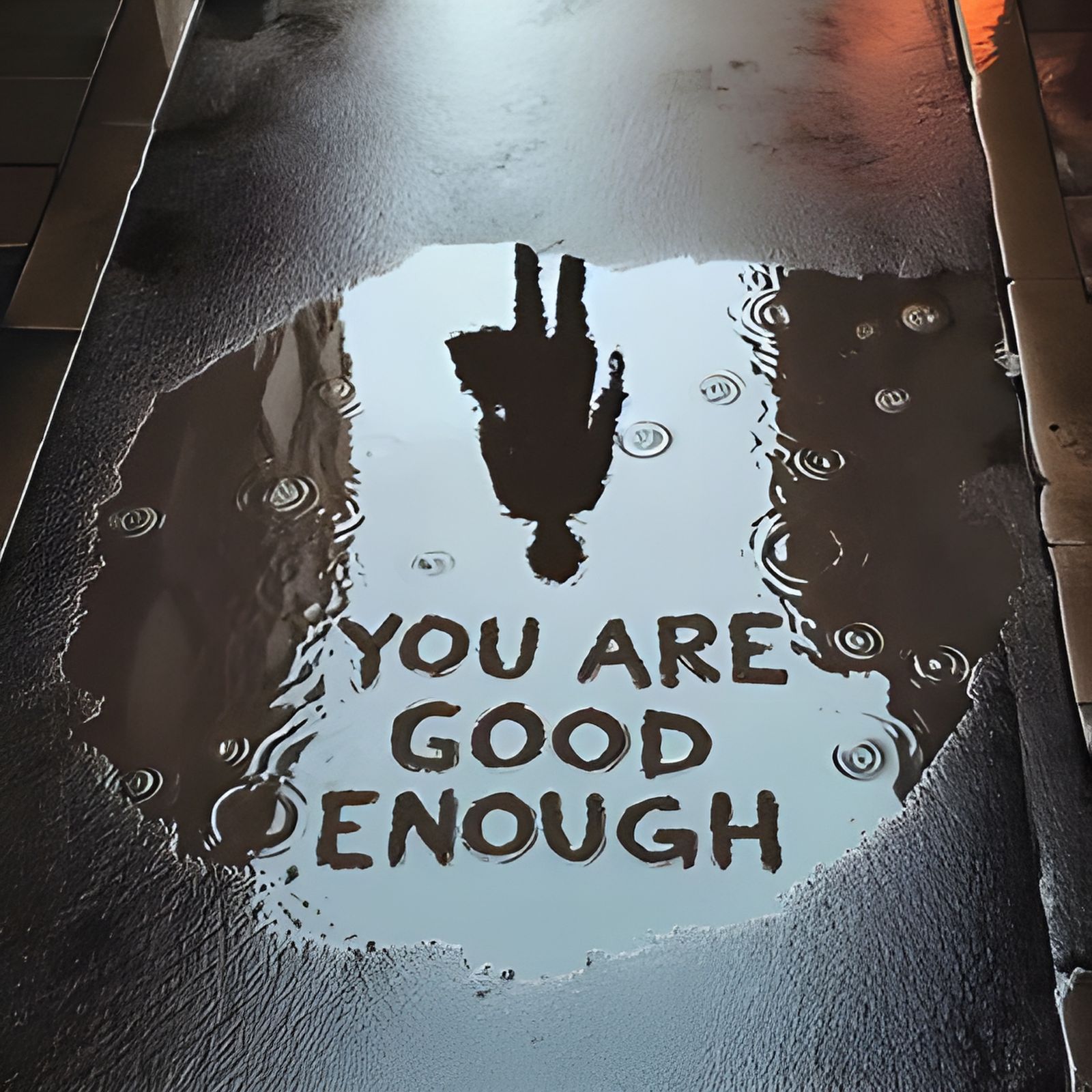 When the rain tells you things others do not