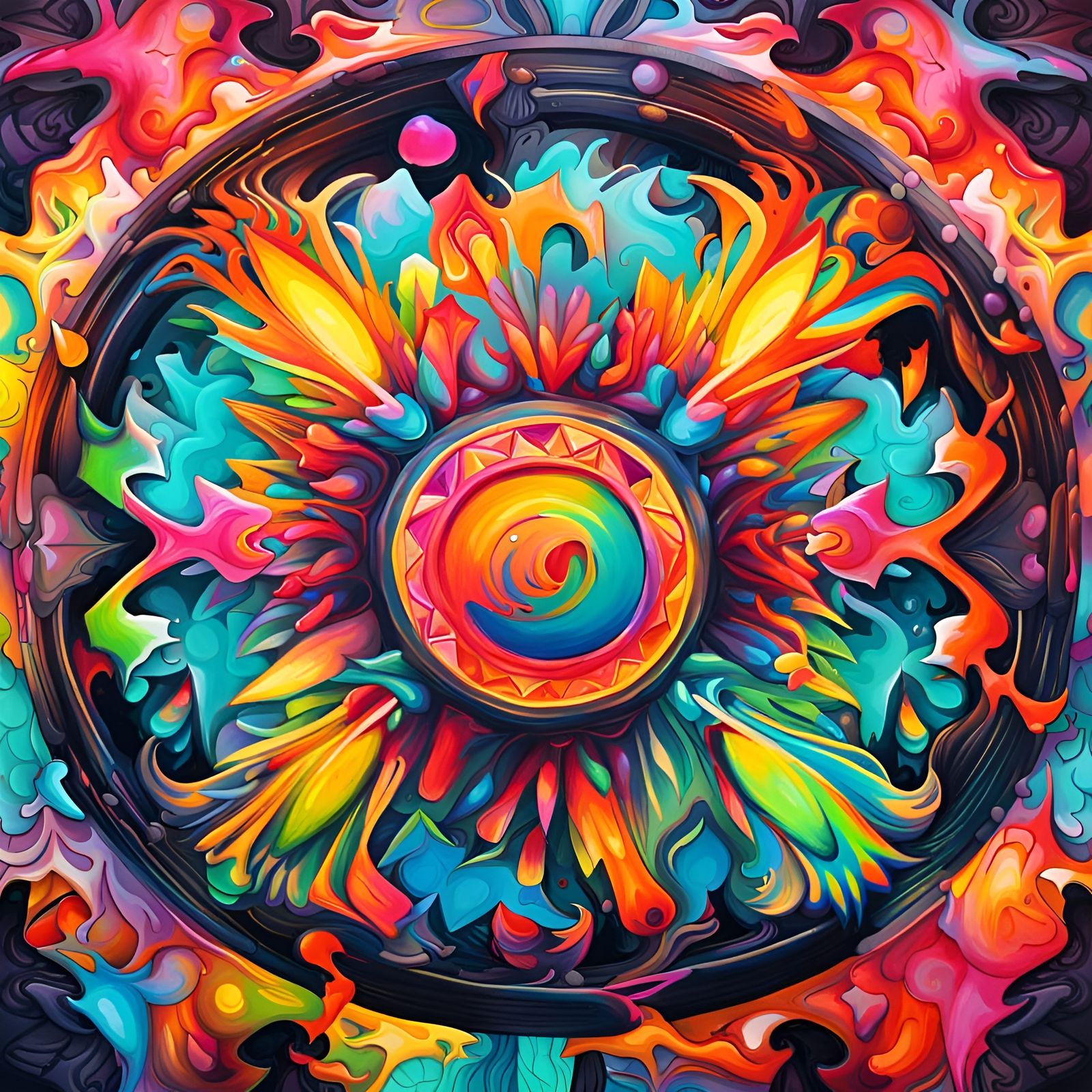 Psychedelic Kaleidoscope