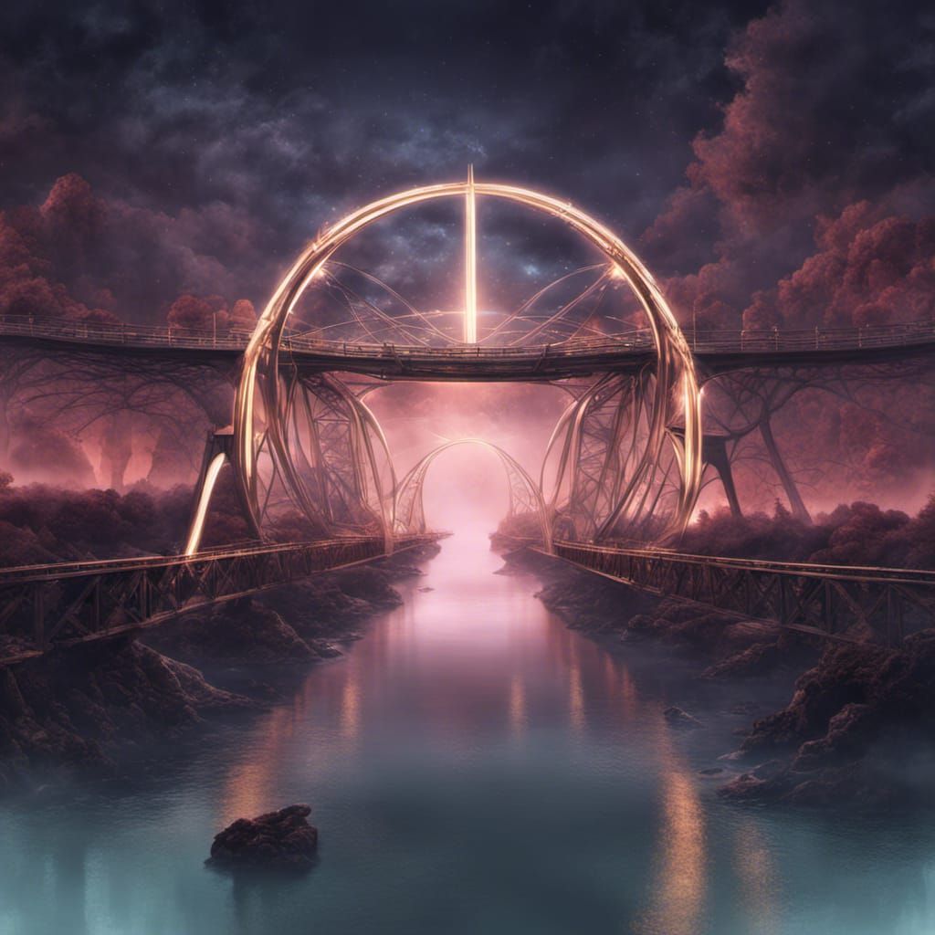 Ethereal Lumina Bridge Of My Mind  by @Jan