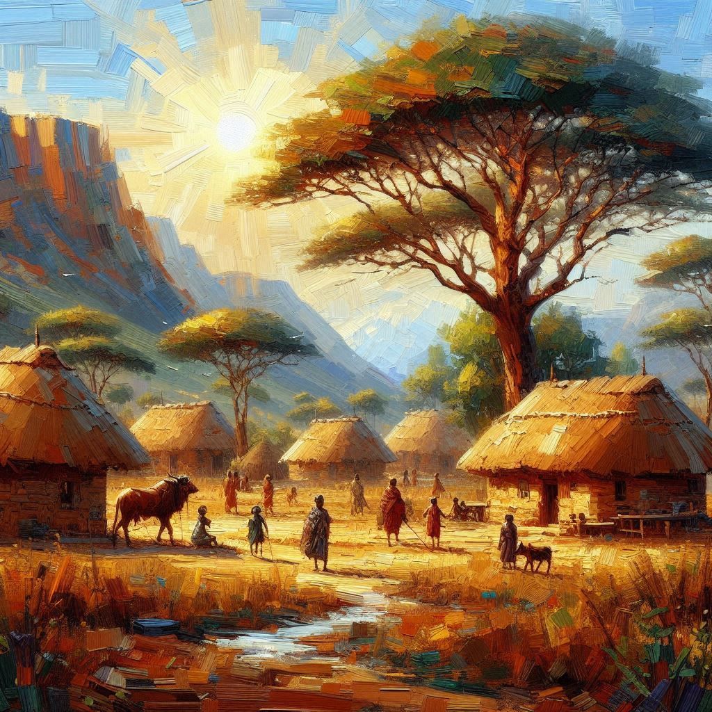 african village