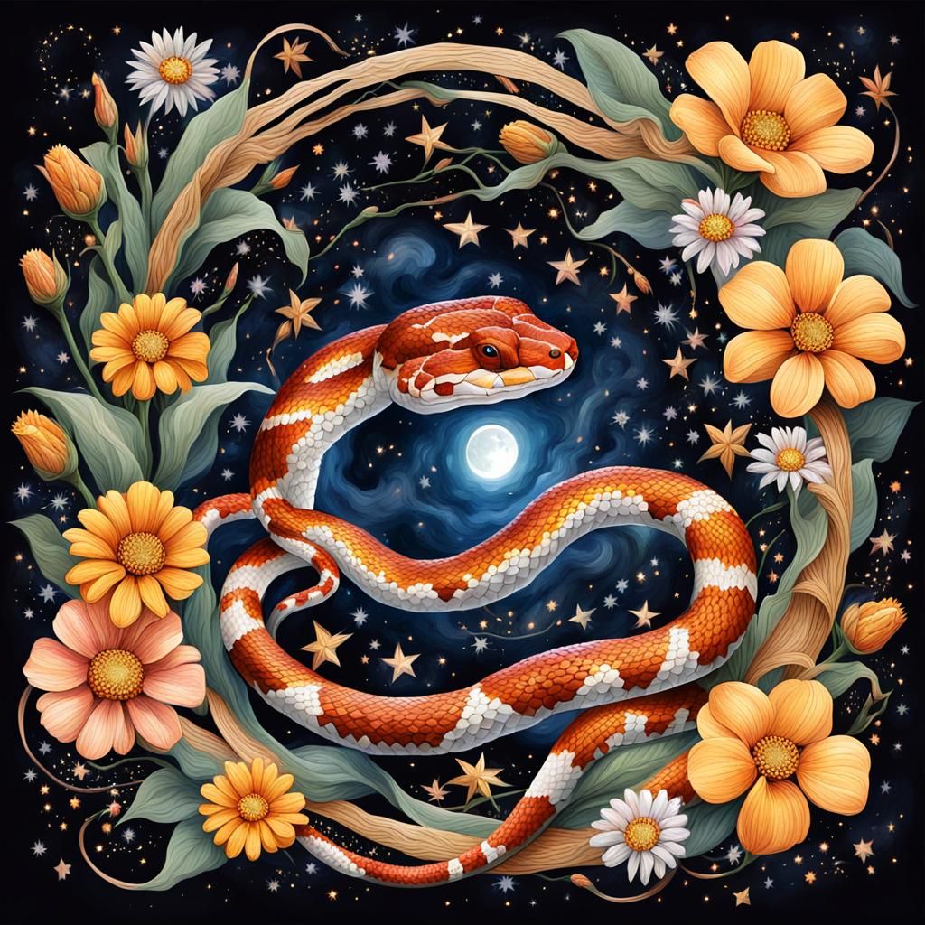A corn snake