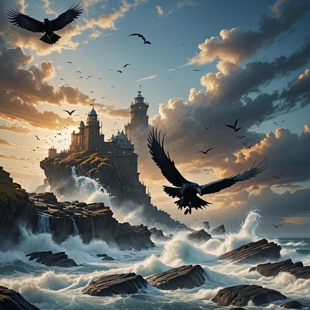 Leviathan Washes Ashore as Ravens Take Flight