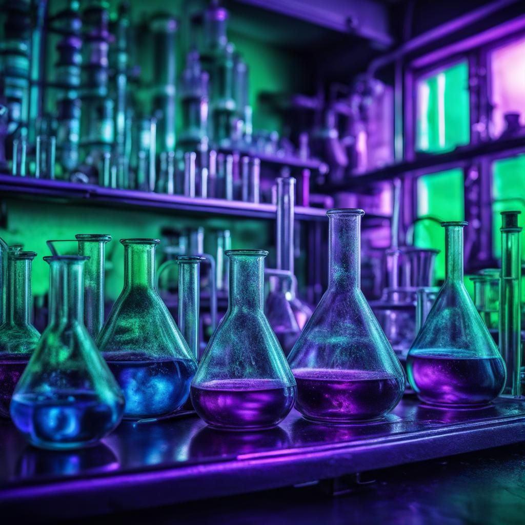 Chemistry Lab 1 AI Generated Artwork NightCafe Creator